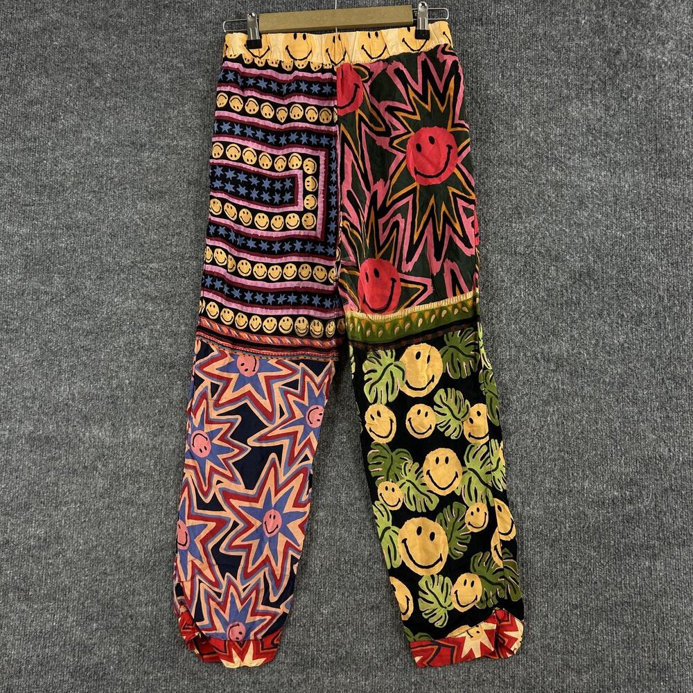 Colorful Patchwork Pants - Smiley & Farm Rio Multicolor - Picture 7 of 16